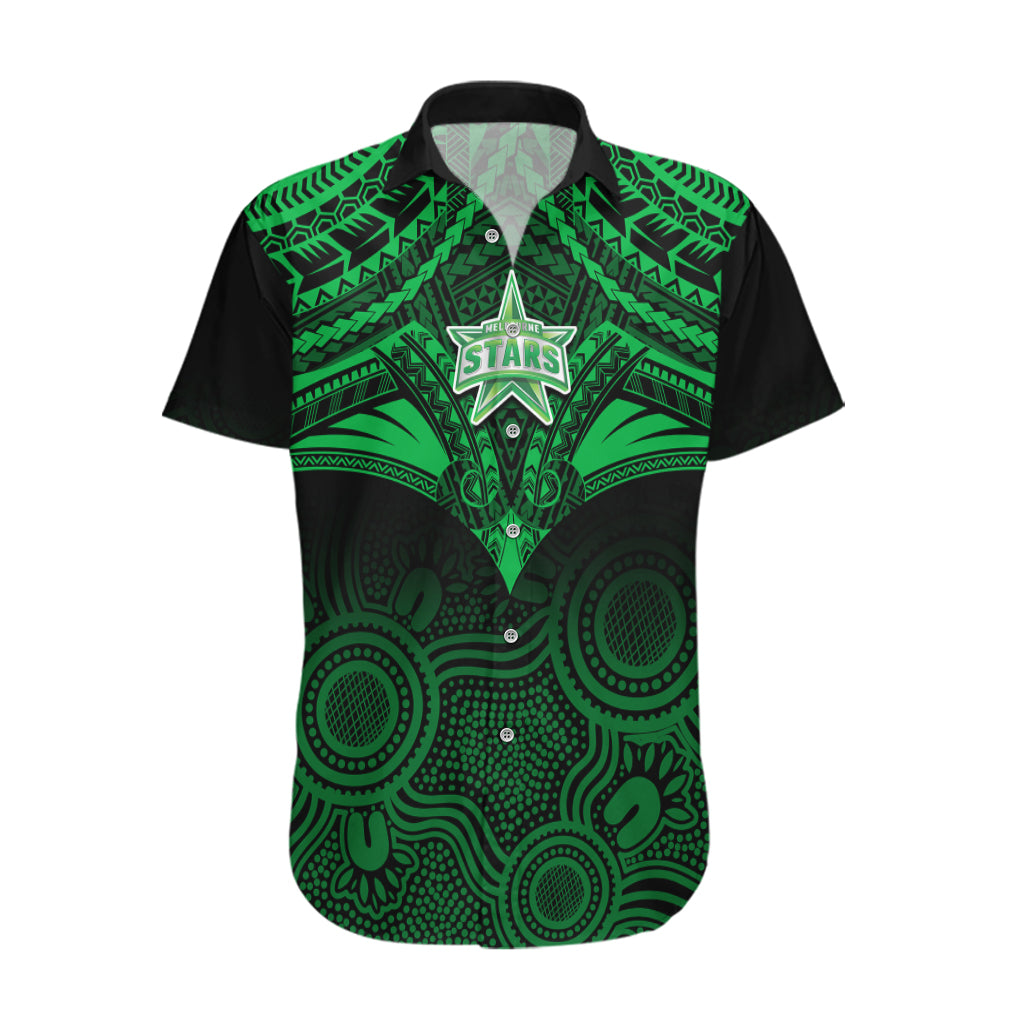 custom-melbourne-stars-cricket-hawaiian-shirt-2023-unique-indigenous-art-mix-polynesian-pattern
