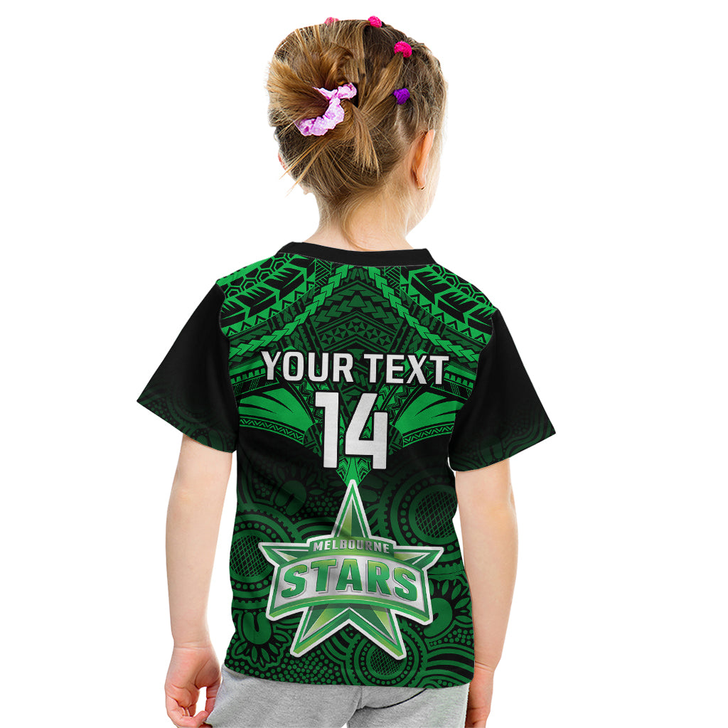 custom-melbourne-stars-cricket-kid-t-shirt-2023-unique-indigenous-art-mix-polynesian-pattern