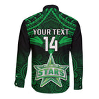 custom-melbourne-stars-cricket-long-sleeve-button-shirt-2023-unique-indigenous-art-mix-polynesian-pattern