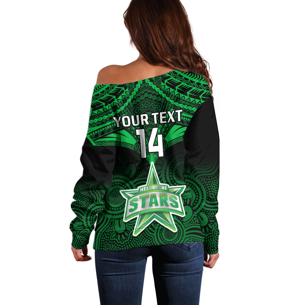 custom-melbourne-stars-cricket-off-shoulder-sweater-2023-unique-indigenous-art-mix-polynesian-pattern