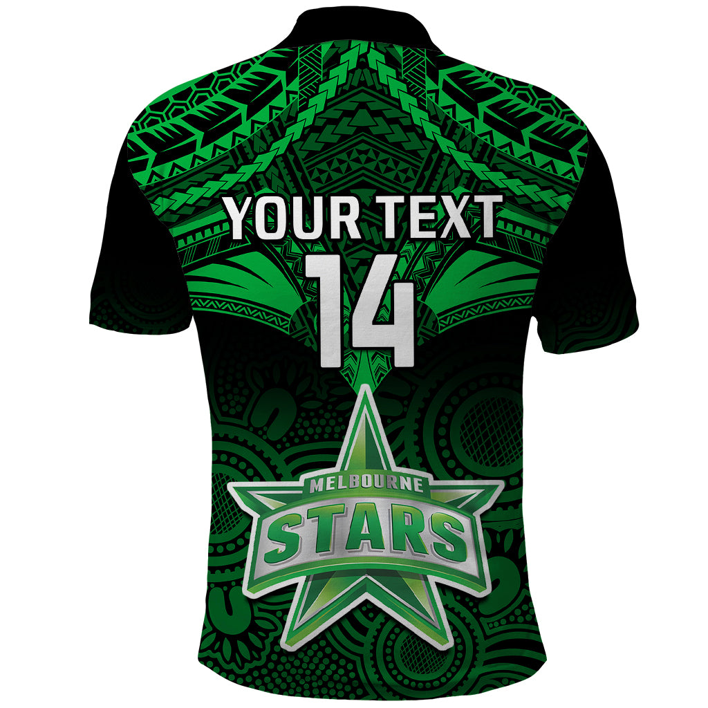 custom-melbourne-stars-cricket-polo-shirt-2023-unique-indigenous-art-mix-polynesian-pattern