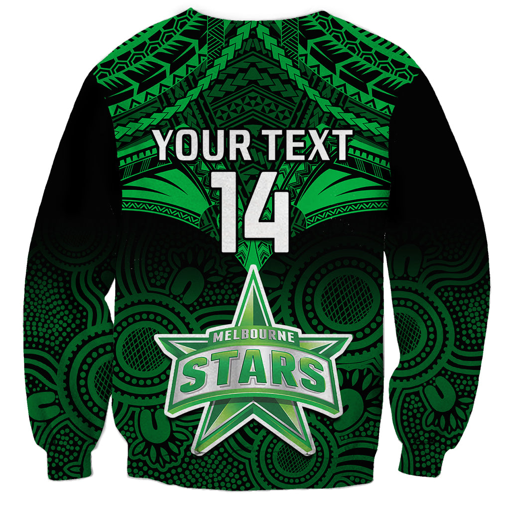 custom-melbourne-stars-cricket-sweatshirt-2023-unique-indigenous-art-mix-polynesian-pattern