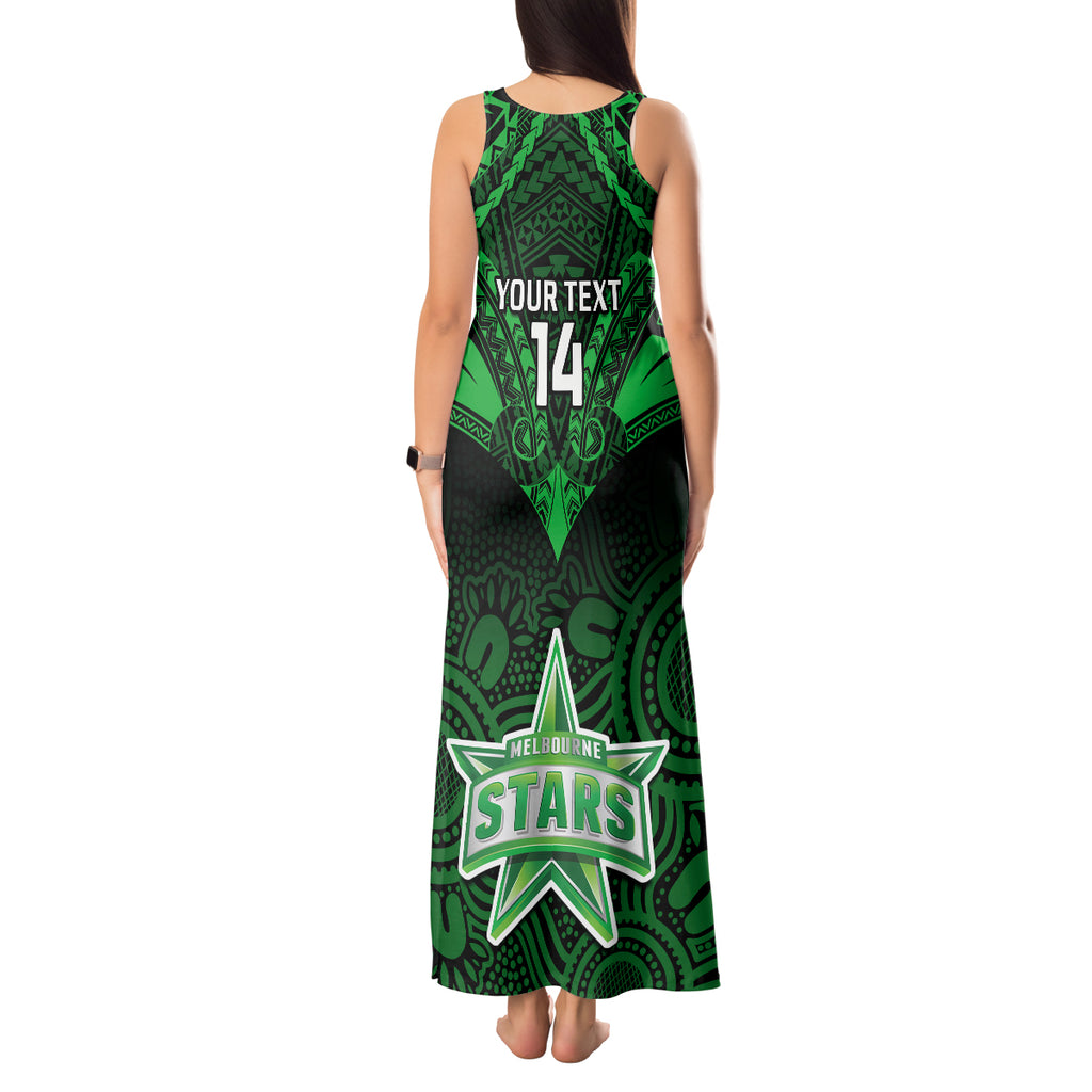 custom-melbourne-stars-cricket-tank-maxi-dress-2023-unique-indigenous-art-mix-polynesian-pattern
