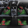 Meri Kirihimete New Zealand Car Mats Piwakawaka Koru Fern Mix Pohutukawa - Aussie Hoodie