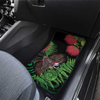 Meri Kirihimete New Zealand Car Mats Piwakawaka Koru Fern Mix Pohutukawa - Aussie Hoodie