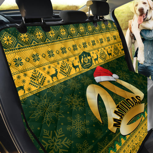 personalised-australia-matildas-christmas-back-car-seat-cover-merry-xmas-2023-national-color