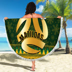 personalised-australia-matildas-christmas-beach-blanket-merry-xmas-2023-national-color