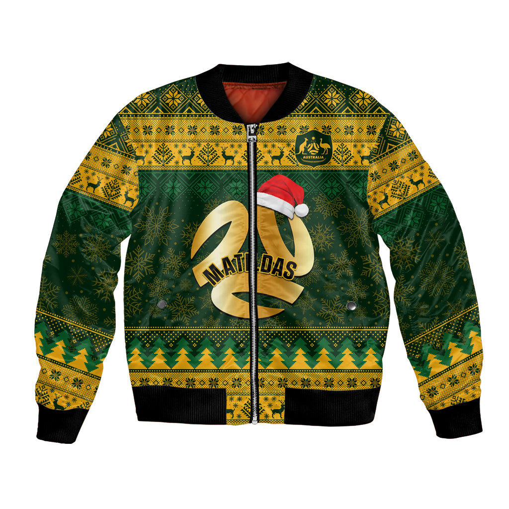 personalised-australia-matildas-christmas-bomber-jacket-merry-xmas-2023-national-color