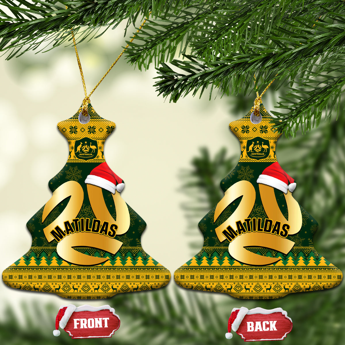 personalised-australia-matildas-christmas-ceramic-ornament-merry-xmas-2023-national-color