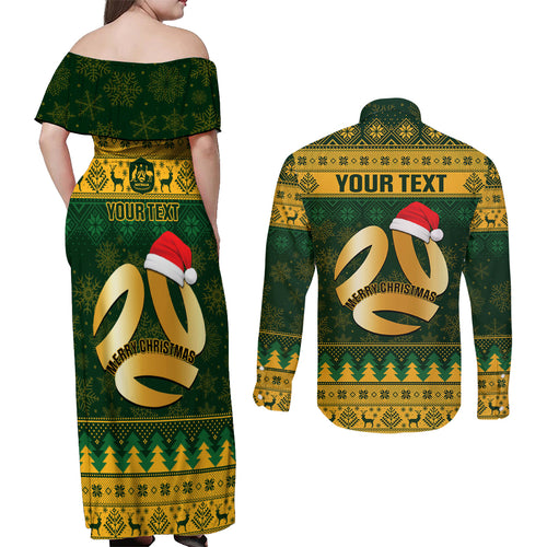 personalised-australia-matildas-christmas-couples-matching-off-shoulder-maxi-dress-and-long-sleeve-button-shirts-merry-xmas-2023-national-color