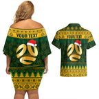 personalised-australia-matildas-christmas-couples-matching-off-shoulder-short-dress-and-hawaiian-shirt-merry-xmas-2023-national-color