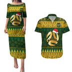 personalised-australia-matildas-christmas-couples-matching-puletasi-dress-and-hawaiian-shirt-merry-xmas-2023-national-color