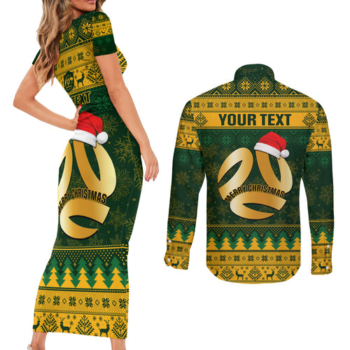 personalised-australia-matildas-christmas-couples-matching-short-sleeve-bodycon-dress-and-long-sleeve-button-shirts-merry-xmas-2023-national-color