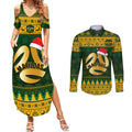 personalised-australia-matildas-christmas-couples-matching-summer-maxi-dress-and-long-sleeve-button-shirts-merry-xmas-2023-national-color