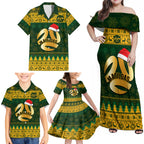 personalised-australia-matildas-christmas-family-matching-off-shoulder-maxi-dress-and-hawaiian-shirt-merry-xmas-2023-national-color