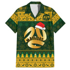 personalised-australia-matildas-christmas-family-matching-summer-maxi-dress-and-hawaiian-shirt-merry-xmas-2023-national-color