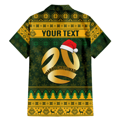 personalised-australia-matildas-christmas-family-matching-summer-maxi-dress-and-hawaiian-shirt-merry-xmas-2023-national-color