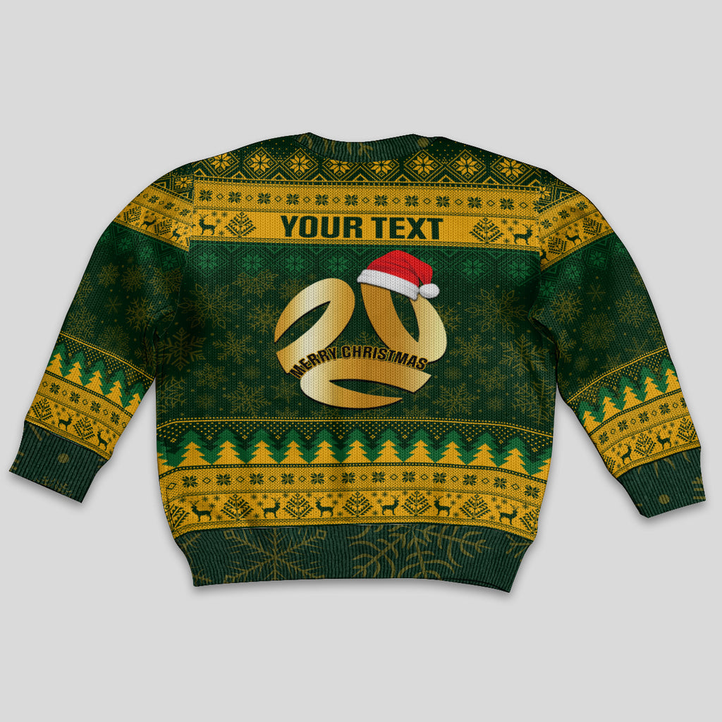 personalised-australia-matildas-christmas-kid-ugly-christmas-sweater-merry-xmas-2023-national-color
