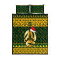personalised-australia-matildas-christmas-quilt-bed-set-merry-xmas-2023-national-color