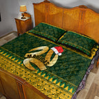 personalised-australia-matildas-christmas-quilt-bed-set-merry-xmas-2023-national-color