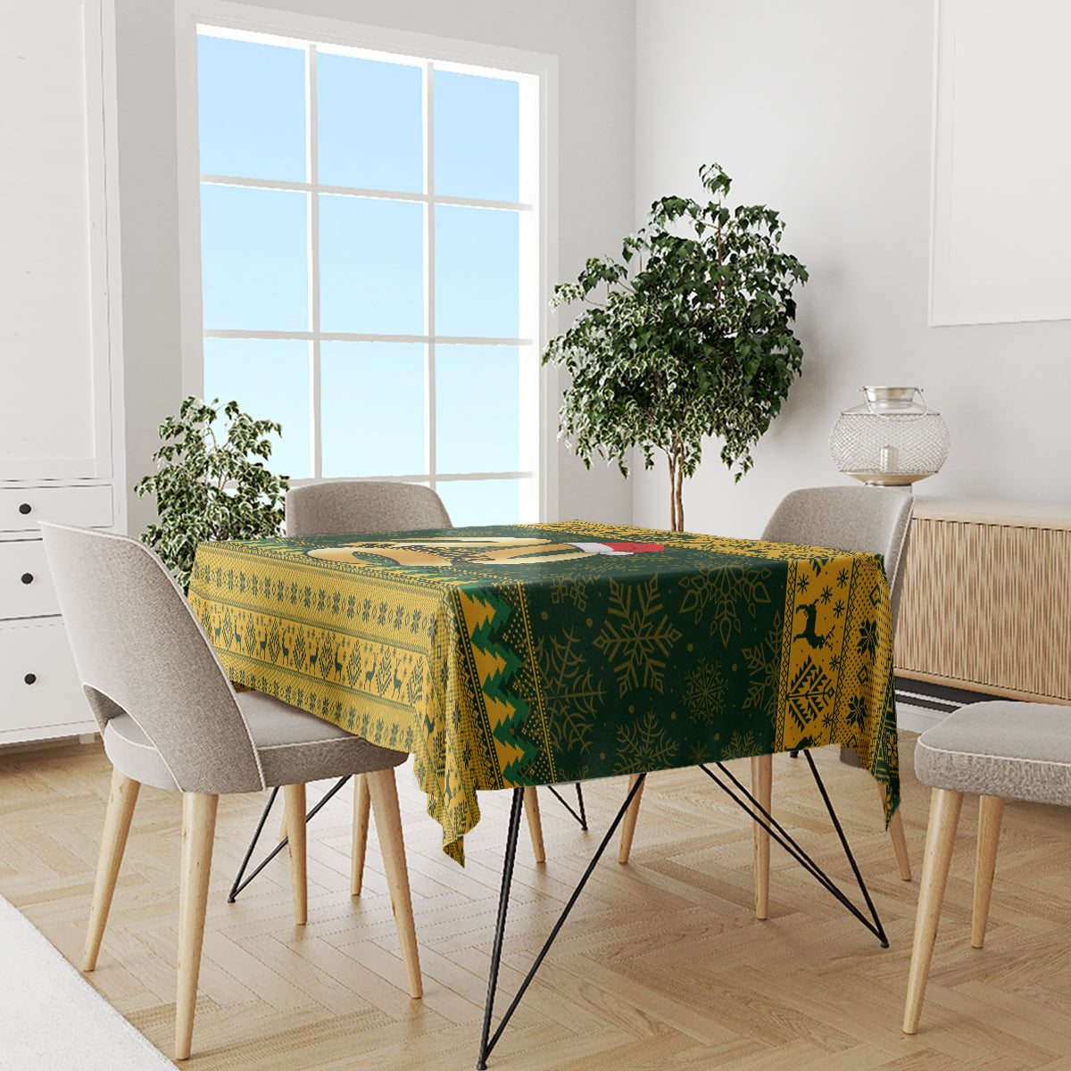 personalised-australia-matildas-christmas-tablecloth-merry-xmas-2023-national-color