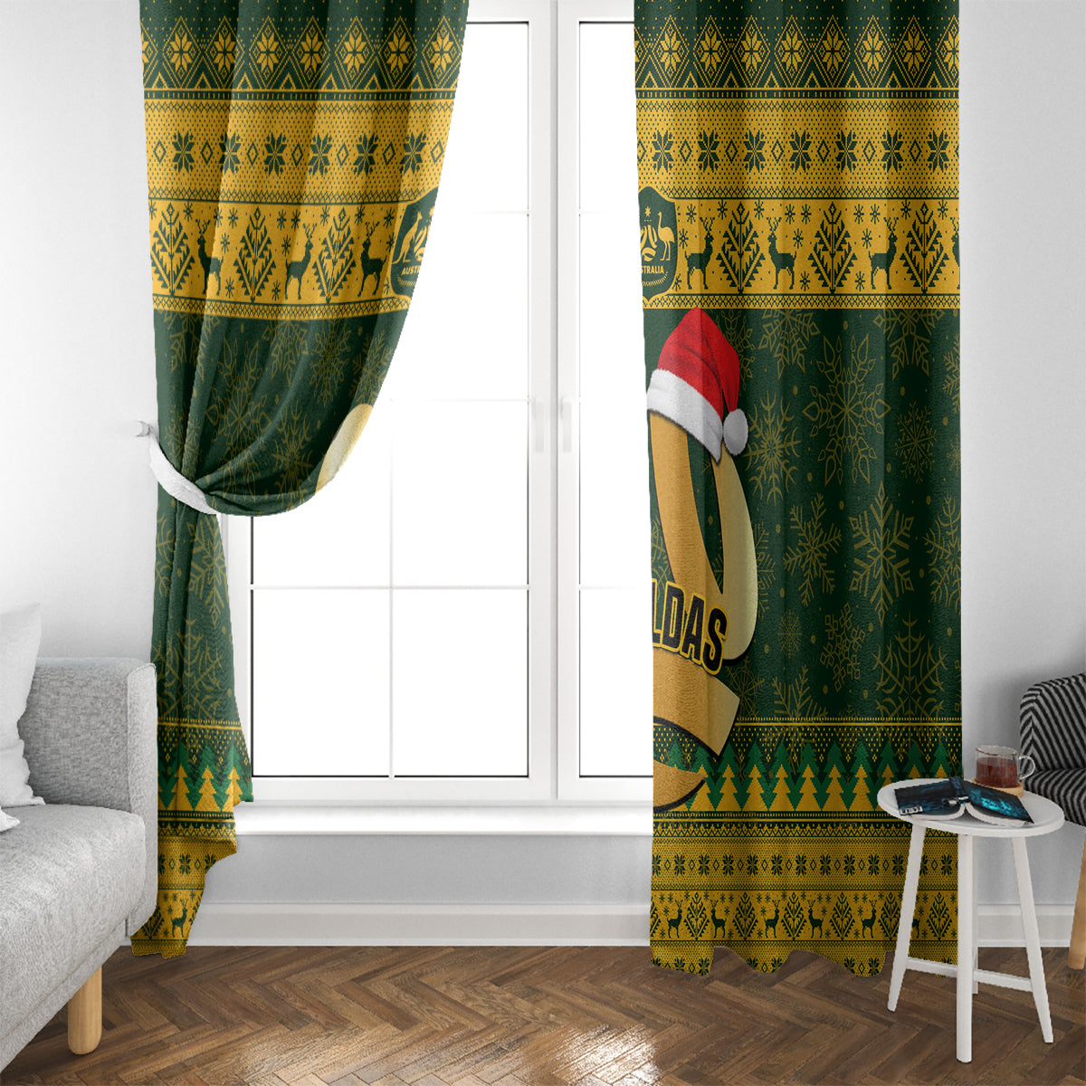 personalised-australia-matildas-christmas-window-curtain-merry-xmas-2023-national-color