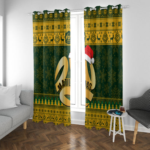 personalised-australia-matildas-christmas-window-curtain-merry-xmas-2023-national-color