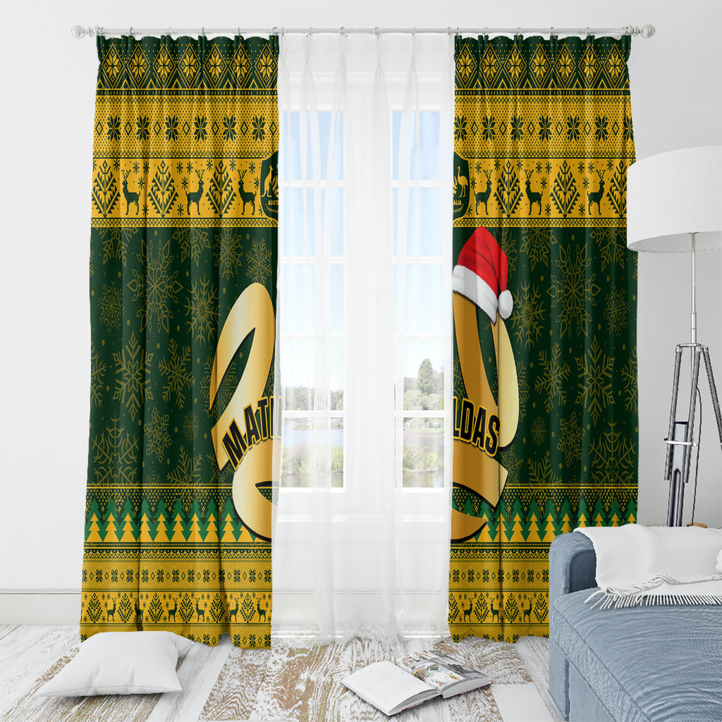 personalised-australia-matildas-christmas-window-curtain-merry-xmas-2023-national-color