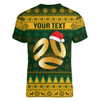 personalised-australia-matildas-christmas-women-v-neck-t-shirt-merry-xmas-2023-national-color