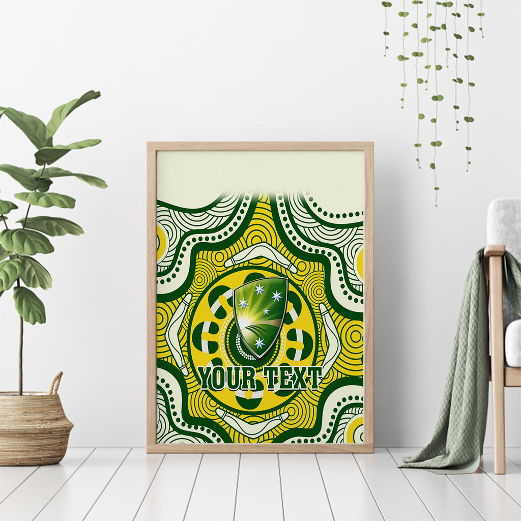 custom-australia-cricket-canvas-wall-art-boxing-day-2023-test-indigenous-art