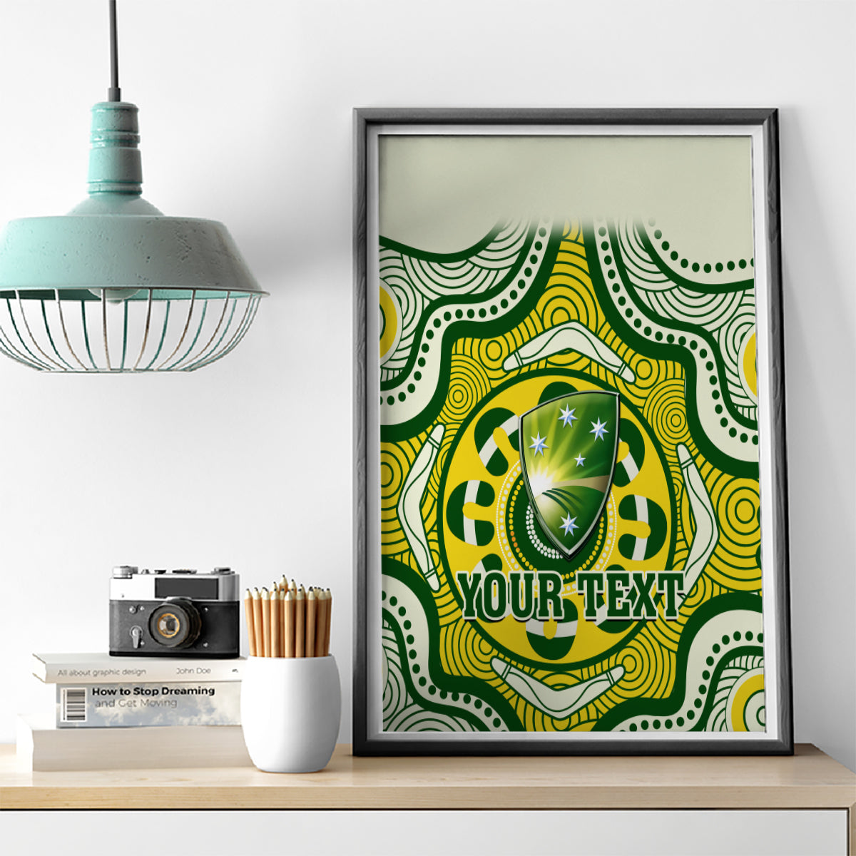 custom-australia-cricket-canvas-wall-art-boxing-day-2023-test-indigenous-art