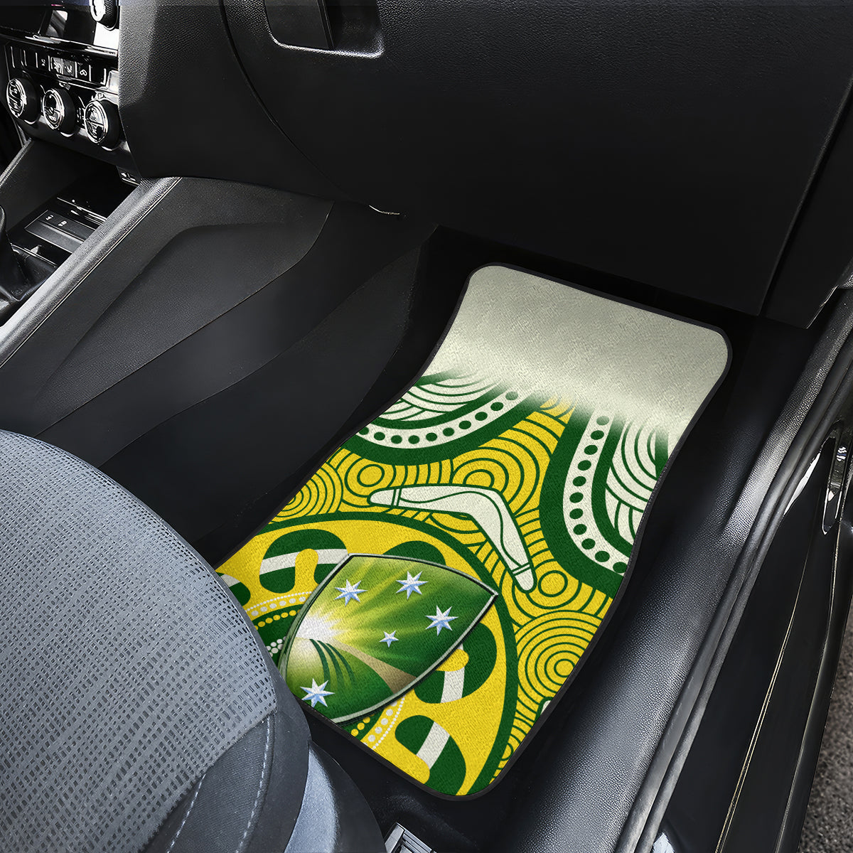 custom-australia-cricket-car-mats-boxing-day-2023-test-indigenous-art
