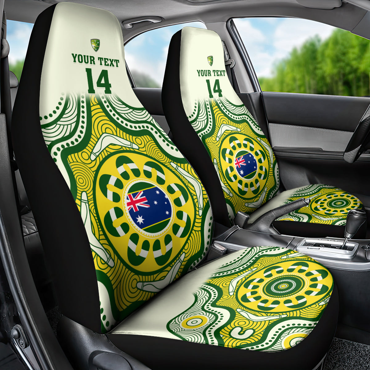 custom-australia-cricket-car-seat-cover-boxing-day-2023-test-indigenous-art