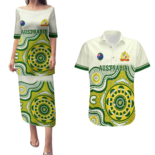 custom-australia-cricket-couples-matching-puletasi-dress-and-hawaiian-shirt-boxing-day-2023-test-indigenous-art