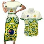 custom-australia-cricket-couples-matching-short-sleeve-bodycon-dress-and-hawaiian-shirt-boxing-day-2023-test-indigenous-art