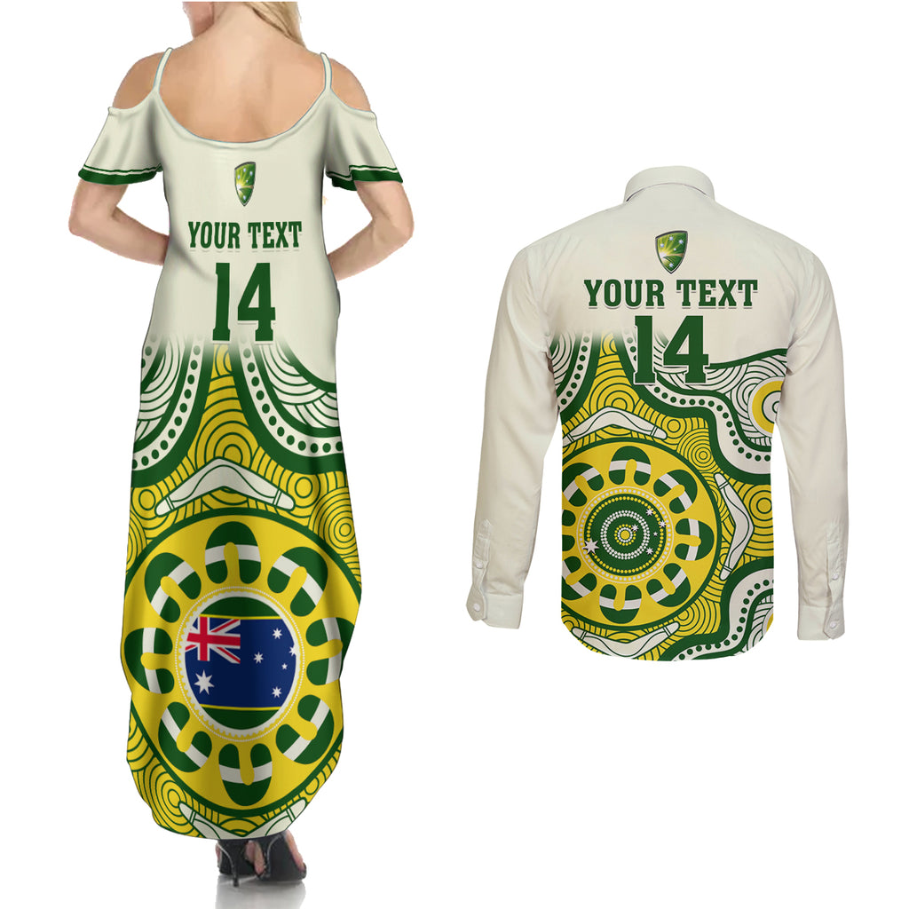 custom-australia-cricket-couples-matching-summer-maxi-dress-and-long-sleeve-button-shirts-boxing-day-2023-test-indigenous-art