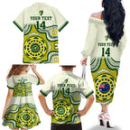 custom-australia-cricket-family-matching-off-shoulder-long-sleeve-dress-and-hawaiian-shirt-boxing-day-2023-test-indigenous-art