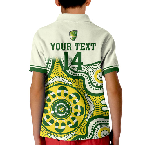 custom-australia-cricket-kid-polo-shirt-boxing-day-2023-test-indigenous-art