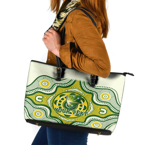 custom-australia-cricket-leather-tote-bag-boxing-day-2023-test-indigenous-art