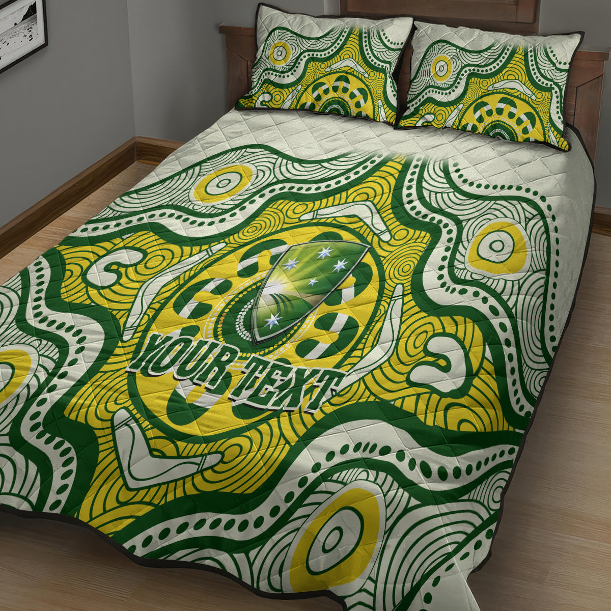 custom-australia-cricket-quilt-bed-set-boxing-day-2023-test-indigenous-art