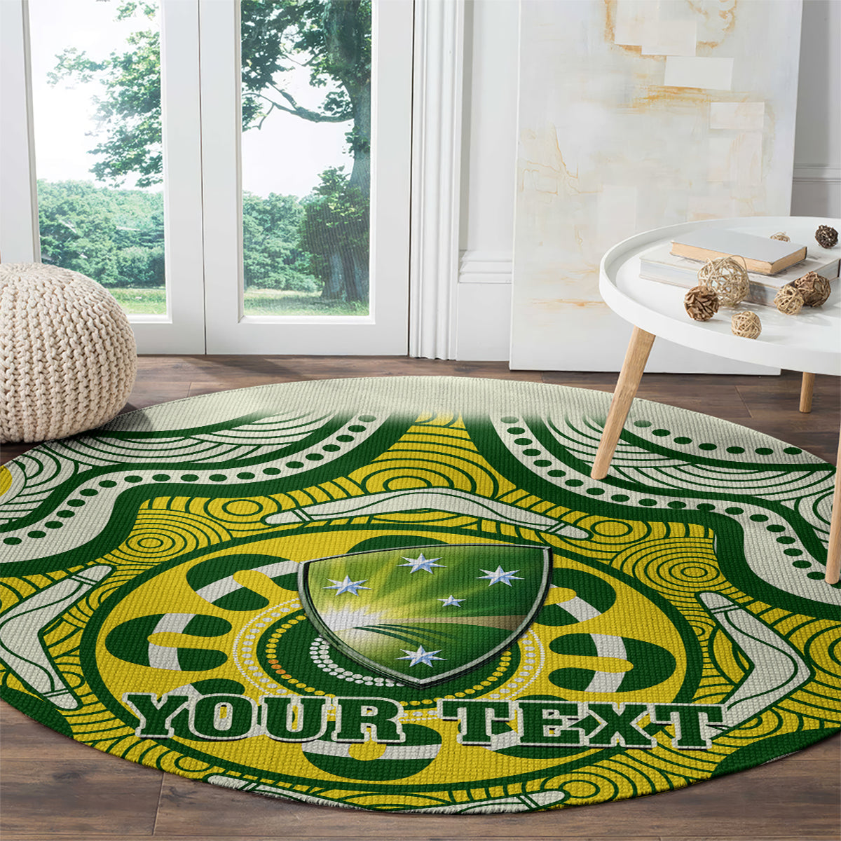 custom-australia-cricket-round-carpet-boxing-day-2023-test-indigenous-art