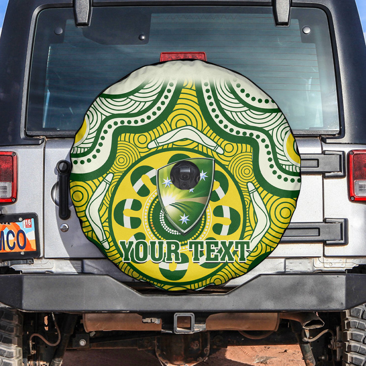 custom-australia-cricket-spare-tire-cover-boxing-day-2023-test-indigenous-art