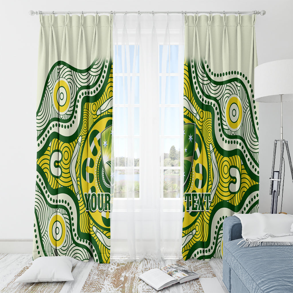 custom-australia-cricket-window-curtain-boxing-day-2023-test-indigenous-art