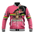 personalised-panthers-baseball-jacket-premiers-back-to-back-2023-pink-version