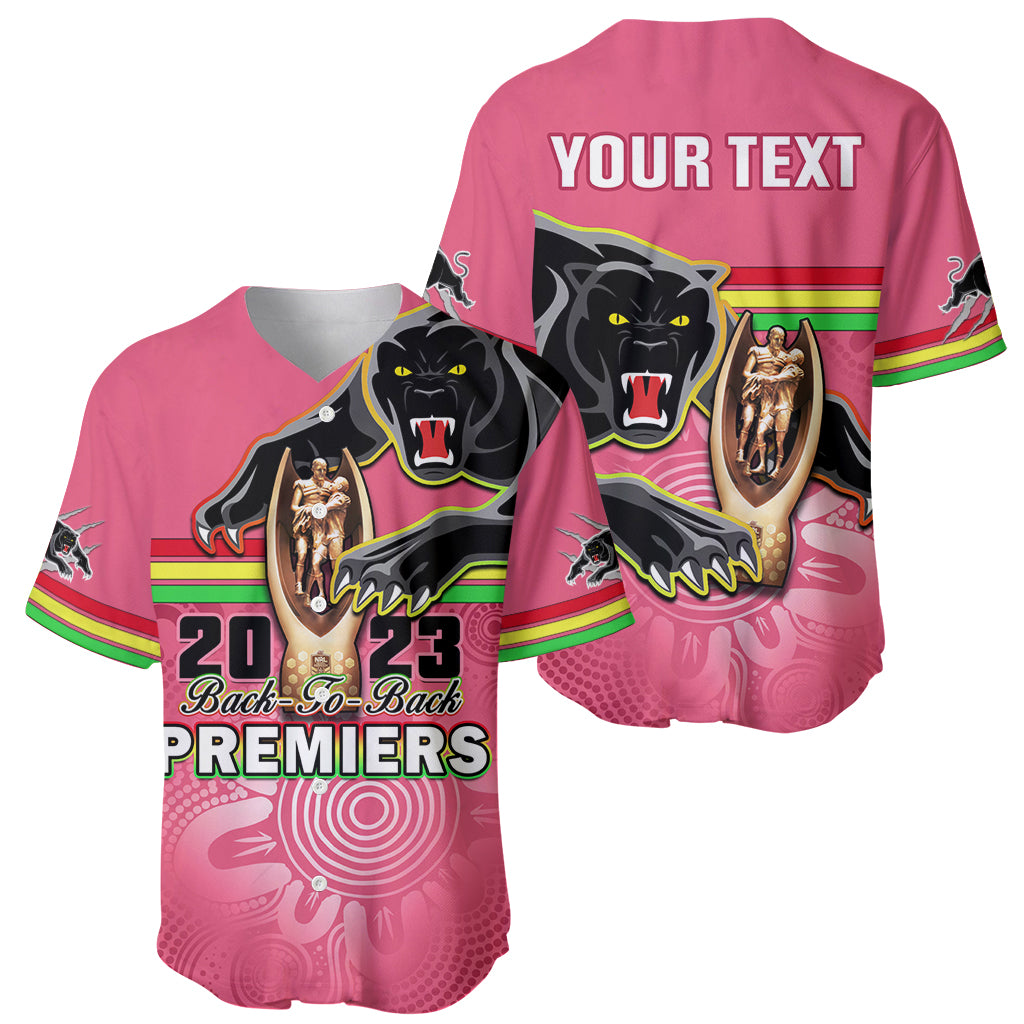 personalised-panthers-baseball-jersey-premiers-back-to-back-2023-pink-version