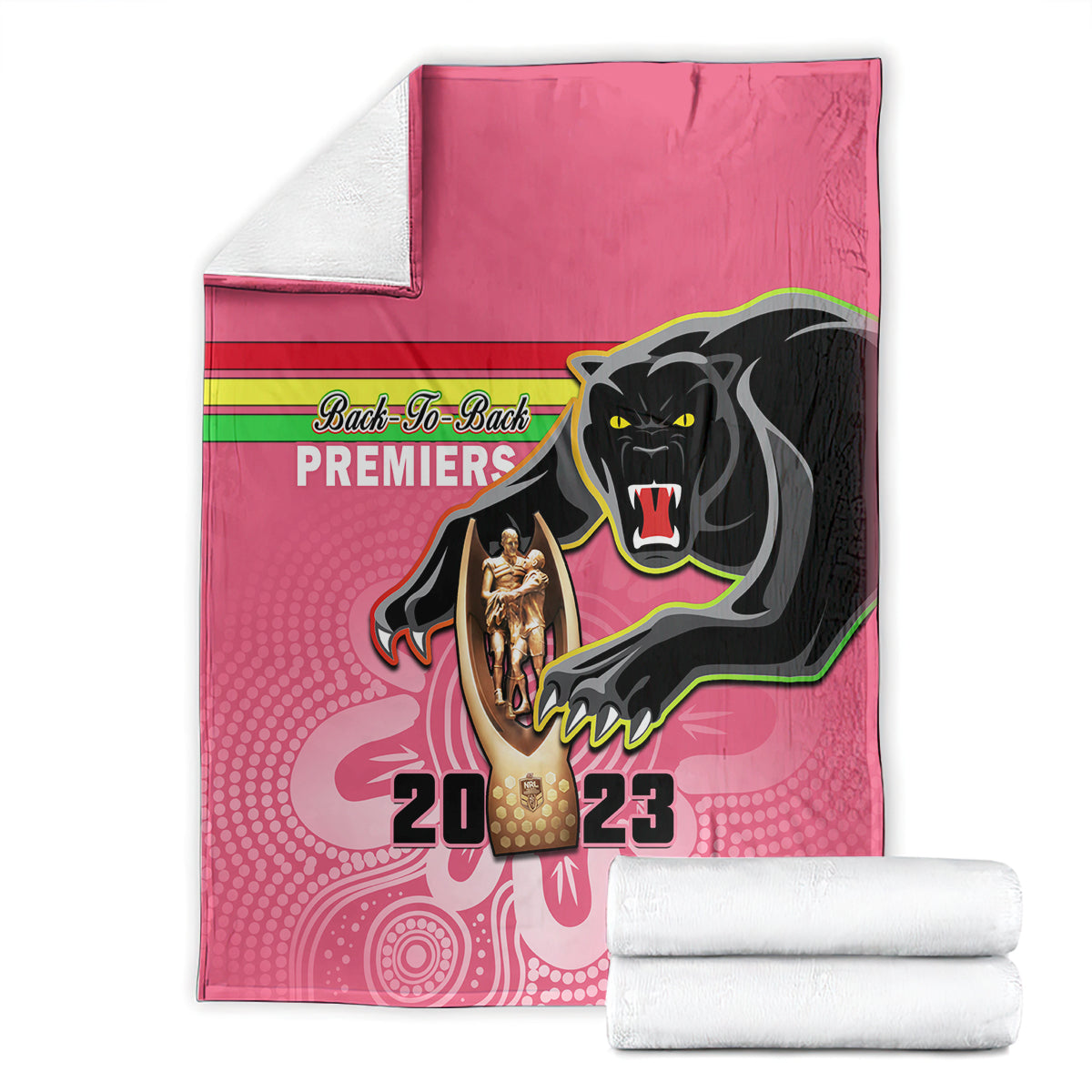 personalised-panthers-blanket-premiers-back-to-back-2023-pink-version
