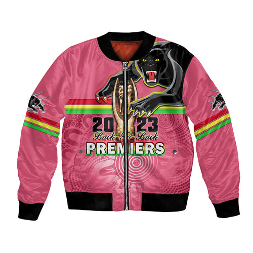 personalised-panthers-bomber-jacket-premiers-back-to-back-2023-pink-version