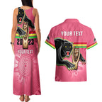 personalised-panthers-couples-matching-tank-maxi-dress-and-hawaiian-shirt-premiers-back-to-back-2023-pink-version