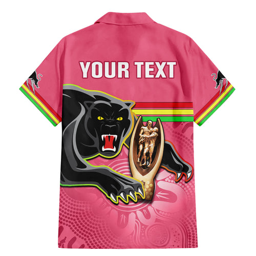personalised-panthers-family-matching-mermaid-dress-and-hawaiian-shirt-premiers-back-to-back-2023-pink-version