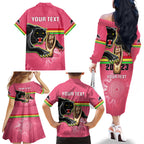 personalised-panthers-family-matching-off-shoulder-long-sleeve-dress-and-hawaiian-shirt-premiers-back-to-back-2023-pink-version